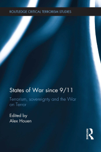 Cover image: States of War since 9/11 1st edition 9780415663151
