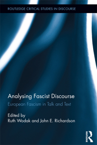 صورة الغلاف: Analysing Fascist Discourse 1st edition 9780415899192