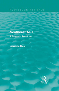 Omslagafbeelding: Southeast Asia (Routledge Revivals) 1st edition 9780415858274