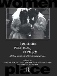 表紙画像: Feminist Political Ecology 1st edition 9780415120272