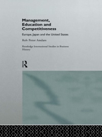 صورة الغلاف: Management, Education and Competitiveness 1st edition 9780415120920