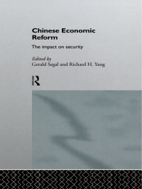 Immagine di copertina: Chinese Economic Reform 1st edition 9780415130073