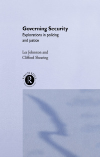 صورة الغلاف: Governing Security 1st edition 9780415149617