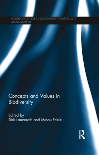 Cover image: Concepts and Values in Biodiversity 1st edition 9781138656482