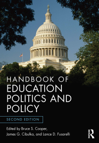 Omslagafbeelding: Handbook of Education Politics and Policy 2nd edition 9780415660426