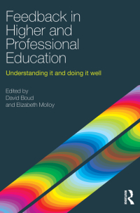 Imagen de portada: Feedback in Higher and Professional Education 1st edition 9780415692298