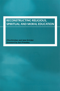 Cover image: Reconstructing Religious, Spiritual and Moral Education 1st edition 9780415189460