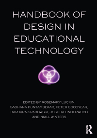 Cover image: Handbook of Design in Educational Technology 1st edition 9780415807340
