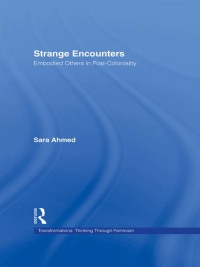 Cover image: Strange Encounters 1st edition 9780415201841