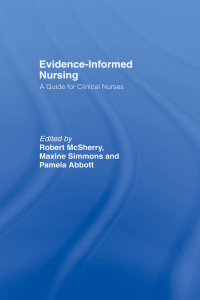 Imagen de portada: Evidence-Informed Nursing 1st edition 9780415204972