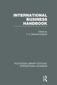 Imagen de portada: International Business Handbook (RLE International Business) 1st edition 9781138007888