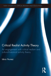 Imagen de portada: Critical Realist Activity Theory 1st edition 9780415810319