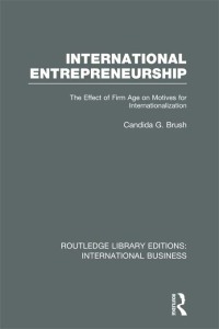 Cover image: International Entrepreneurship (RLE International Business) 1st edition 9780415639538