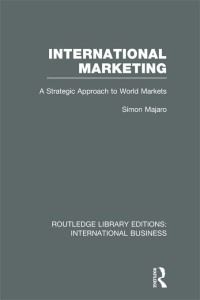 Cover image: International Marketing (RLE International Business) 1st edition 9780415752077