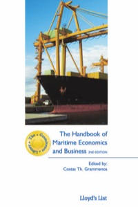 Imagen de portada: The Handbook of Maritime Economics and Business 2nd edition 9781843118800