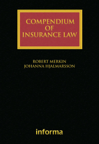 Imagen de portada: Compendium of Insurance Law 1st edition 9781843117018