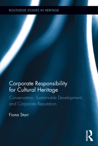 Imagen de portada: Corporate Responsibility for Cultural Heritage 1st edition 9780415656191