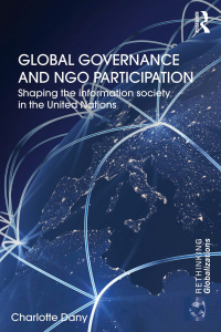 صورة الغلاف: Global Governance and NGO Participation 1st edition 9781138851320