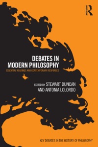 Cover image: Debates in Modern Philosophy 1st edition 9780415887984