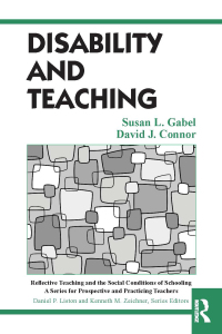 Cover image: Disability and Teaching 1st edition 9780805849141