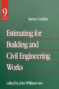 表紙画像: Estimating for Building & Civil Engineering Work 9th edition 9780750627979