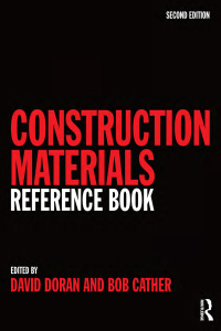 Cover image: Construction Materials Reference Book 2nd edition 9780750663762
