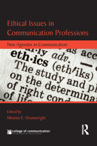 表紙画像: Ethical Issues in Communication Professions 1st edition 9780415869935