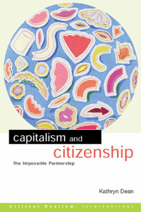 Imagen de portada: Capitalism and Citizenship 1st edition 9780415272735