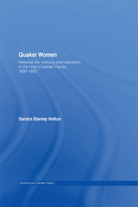Titelbild: Quaker Women 1st edition 9780415281447