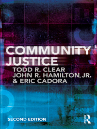 صورة الغلاف: Community Justice 2nd edition 9780415780278