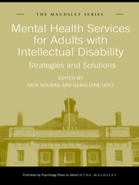 صورة الغلاف: Mental Health Services for Adults with Intellectual Disability 1st edition 9781138995765