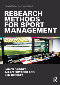 صورة الغلاف: Research Methods for Sport Management 1st edition 9780415572552