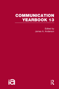 Cover image: Communication Yearbook 13 1st edition 9780415876933