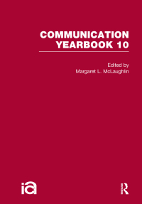 Cover image: Communication Yearbook 10 1st edition 9780415876919