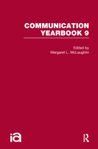 Cover image: Communication Yearbook 9 1st edition 9780415876841