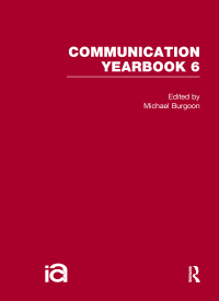 Cover image: Communication Yearbook 6 1st edition 9780415876810