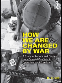 صورة الغلاف: How We Are Changed by War 1st edition 9780415873116