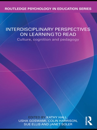 Cover image: Interdisciplinary Perspectives on Learning to Read 1st edition 9780415561242