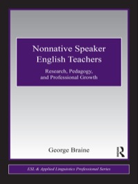 Titelbild: Nonnative Speaker English Teachers 1st edition 9780415876322