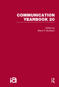 Omslagafbeelding: Communication Yearbook 20 1st edition 9780415873161