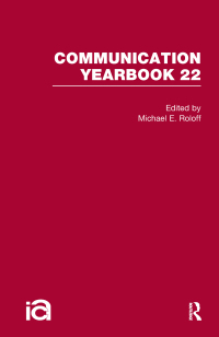 Omslagafbeelding: Communication Yearbook 22 1st edition 9780415873147