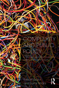 صورة الغلاف: Complexity and Public Policy 1st edition 9780415556637