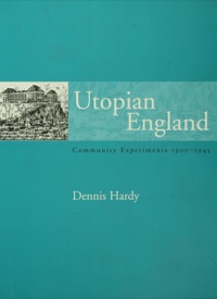 Cover image: Utopian England 1st edition 9780419246602