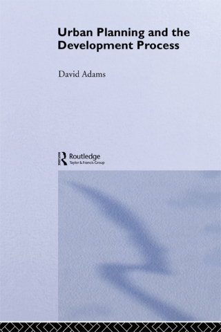 表紙画像: Urban Planning And The Development Process 1st edition 9781857280210