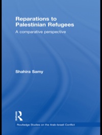 Imagen de portada: Reparations to Palestinian Refugees 1st edition 9781138780187