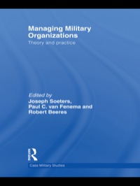 صورة الغلاف: Managing Military Organizations 1st edition 9780415484060