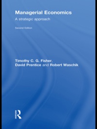 Imagen de portada: Managerial Economics 1st edition 9780415495097