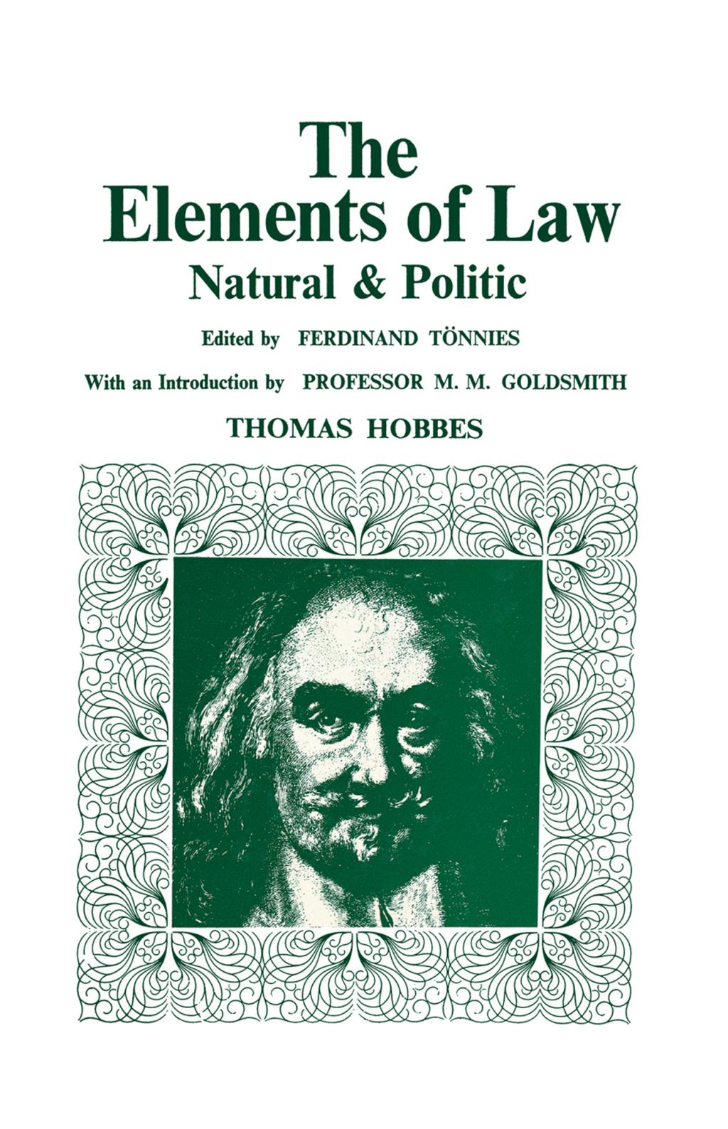 Elements of Law, Natural and Political 1st Edition