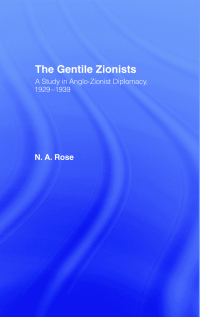 Imagen de portada: The Gentile Zionists 1st edition 9780714629407
