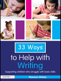 Omslagafbeelding: 33 Ways to Help with Writing 1st edition 9781138148321